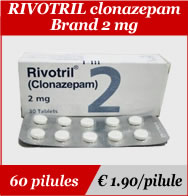 Rivotril Clonazepam 2mg